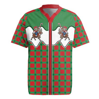 Western Yoke Rugby Jersey Mrs Claus Cowgirl Style - Wonder Print Shop