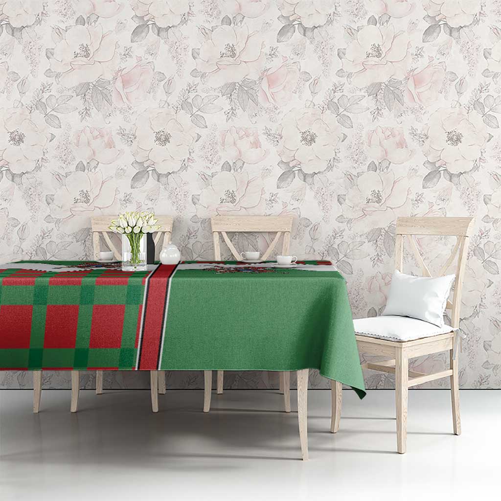 Western Yoke Tablecloth Mrs Claus Cowgirl Style - Wonder Print Shop