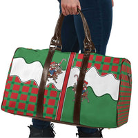 Western Yoke Travel Bag Mrs Claus Cowgirl Style - Wonder Print Shop