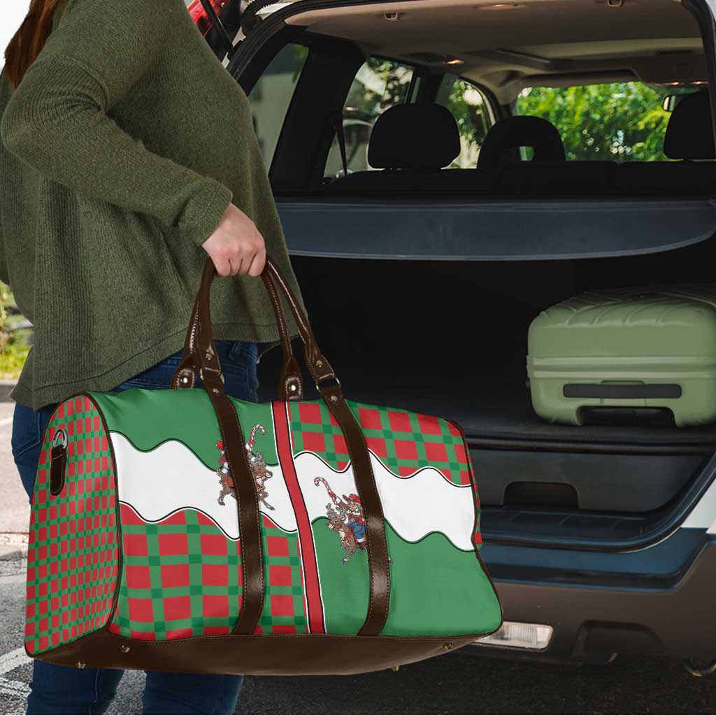 Western Yoke Travel Bag Mrs Claus Cowgirl Style - Wonder Print Shop