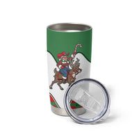 Western Yoke Tumbler Cup Mrs Claus Cowgirl Style - Wonder Print Shop