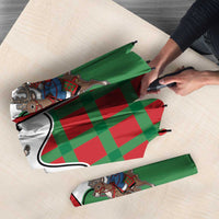 Western Yoke Umbrella Mrs Claus Cowgirl Style - Wonder Print Shop