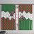 Western Yoke Window Curtain Mrs Claus Cowgirl Style - Wonder Print Shop