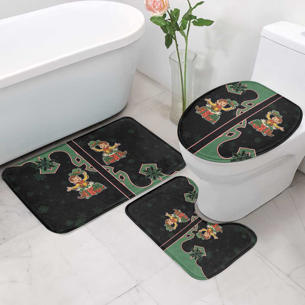 Western Yoke Bathroom Set Elves Cowboy Style - Wonder Print Shop