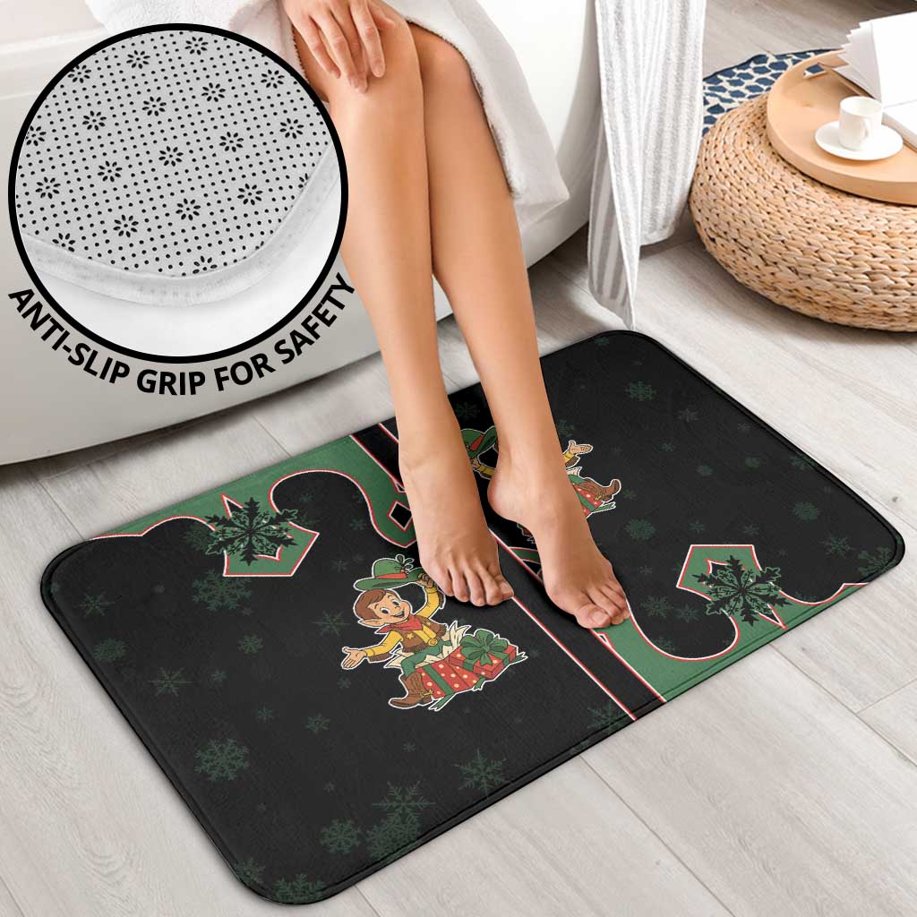 Western Yoke Bathroom Set Elves Cowboy Style - Wonder Print Shop