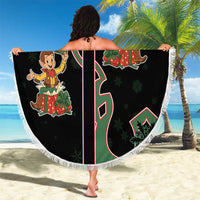 Western Yoke Beach Blanket Elves Cowboy Style - Wonder Print Shop