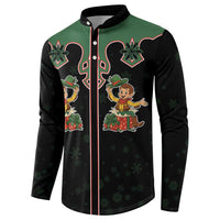 Western Yoke Button Sweatshirt Elves Cowboy Style - Wonder Print Shop