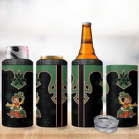 Western Yoke 4 in 1 Can Cooler Tumbler Elves Cowboy Style - Wonder Print Shop