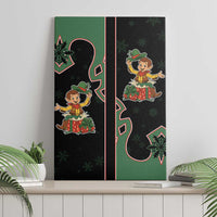 Western Yoke Canvas Wall Art Elves Cowboy Style - Wonder Print Shop