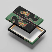 Western Yoke Canvas Wall Art Elves Cowboy Style - Wonder Print Shop