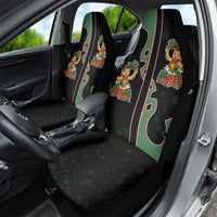 Western Yoke Car Seat Cover Elves Cowboy Style - Wonder Print Shop