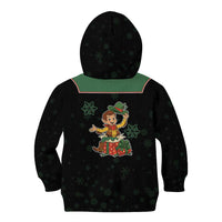 Western Yoke Kid Hoodie Elves Cowboy Style - Wonder Print Shop