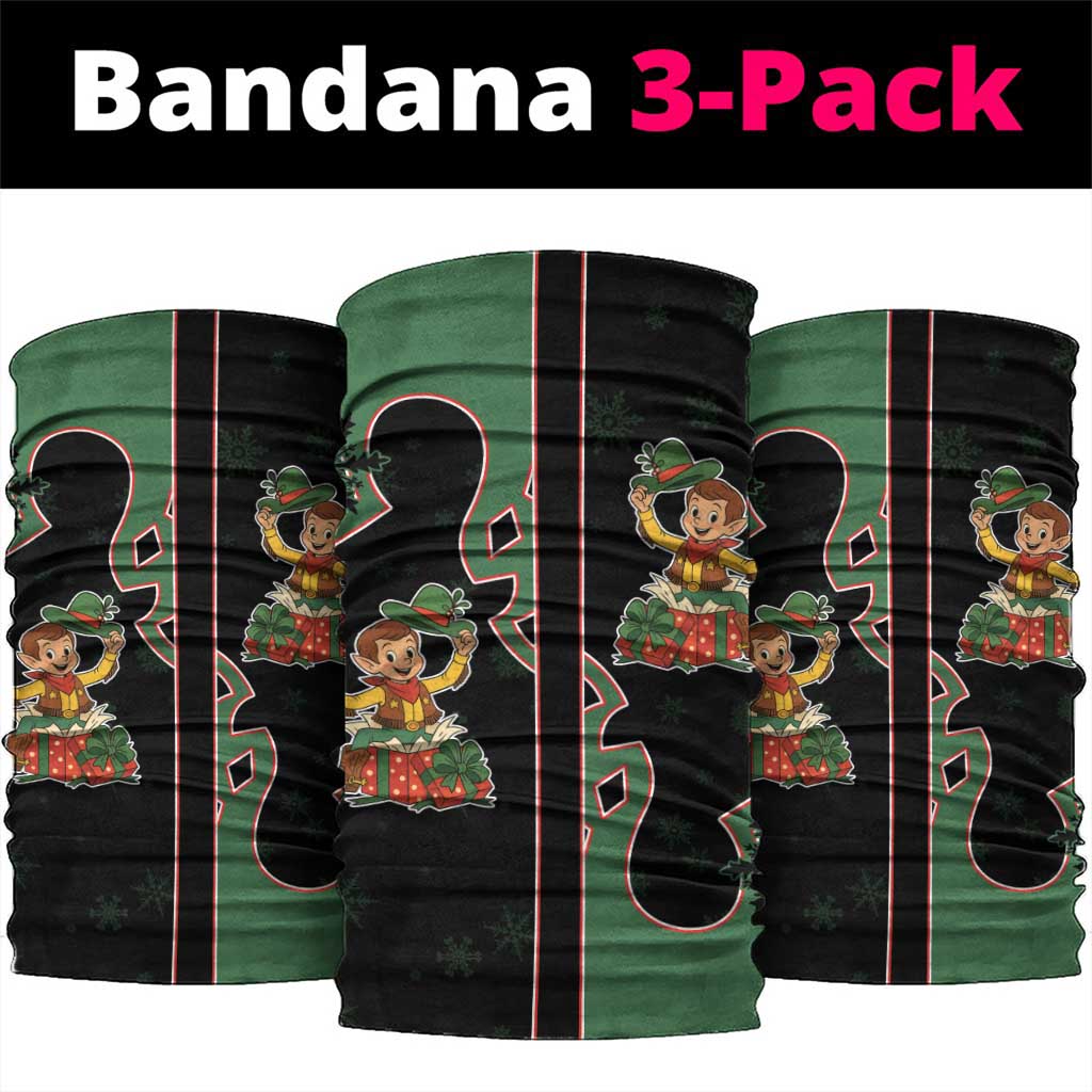 Western Yoke Neck Gaiter Elves Cowboy Style - Wonder Print Shop