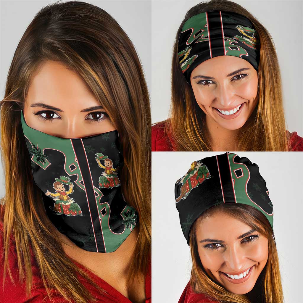 Western Yoke Neck Gaiter Elves Cowboy Style - Wonder Print Shop