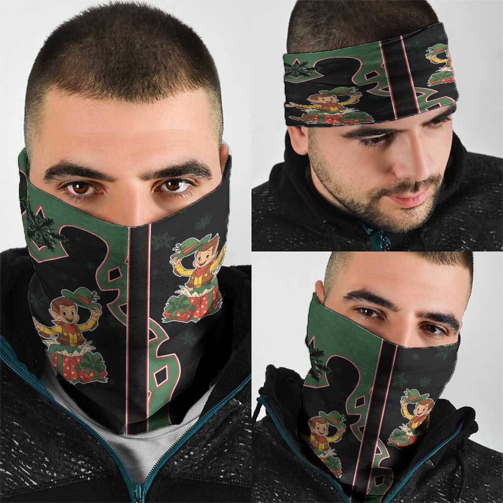 Western Yoke Neck Gaiter Elves Cowboy Style - Wonder Print Shop