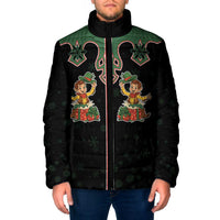 Western Yoke Padded Jacket Elves Cowboy Style - Wonder Print Shop