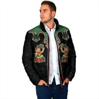 Western Yoke Padded Jacket Elves Cowboy Style - Wonder Print Shop
