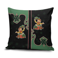 Western Yoke Pillow Cover Elves Cowboy Style - Wonder Print Shop