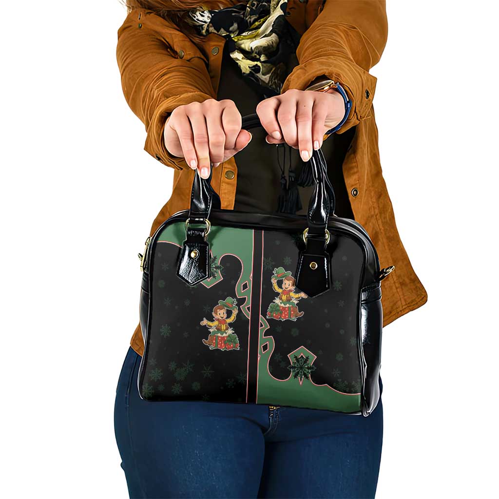 Western Yoke Shoulder Handbag Elves Cowboy Style - Wonder Print Shop