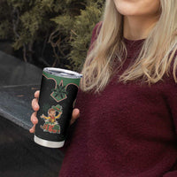 Western Yoke Tumbler Cup Elves Cowboy Style - Wonder Print Shop