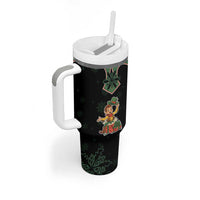 Western Yoke Tumbler With Handle Elves Cowboy Style - Wonder Print Shop