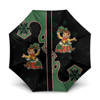 Western Yoke Umbrella Elves Cowboy Style - Wonder Print Shop