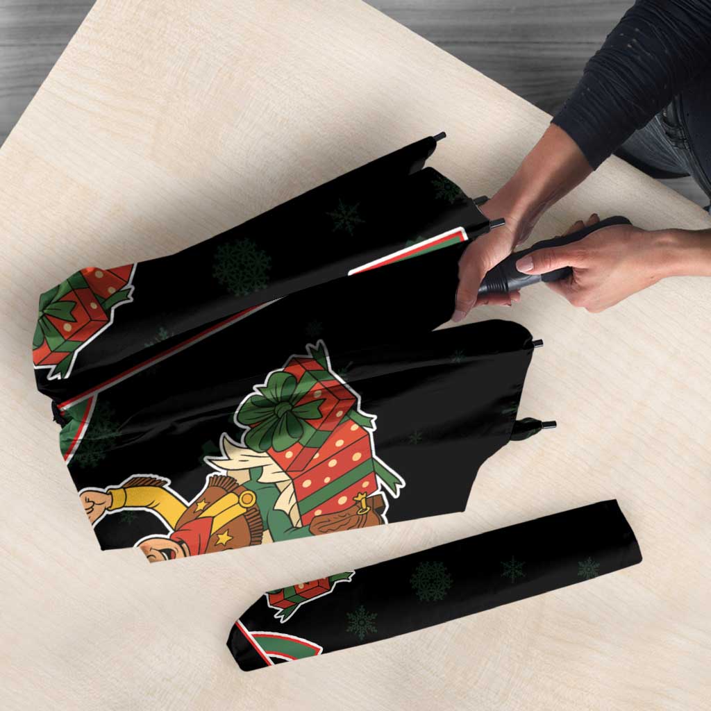 Western Yoke Umbrella Elves Cowboy Style - Wonder Print Shop