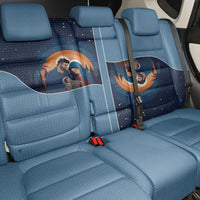Western Yoke Back Car Seat Cover Holy Family Christmas Cowboy Style - Wonder Print Shop