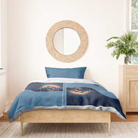 Western Yoke Bedding Set Holy Family Christmas Cowboy Style - Wonder Print Shop