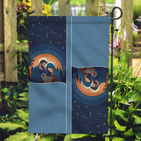 Western Yoke Garden Flag Holy Family Christmas Cowboy Style - Wonder Print Shop
