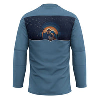Western Yoke Hockey Jersey Holy Family Christmas Cowboy Style - Wonder Print Shop