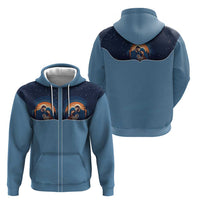 Western Yoke Hoodie Holy Family Christmas Cowboy Style - Wonder Print Shop