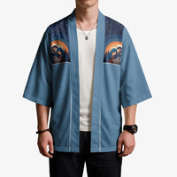 Western Yoke Kimono Holy Family Christmas Cowboy Style - Wonder Print Shop