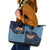 Western Yoke Leather Tote Bag Holy Family Christmas Cowboy Style - Wonder Print Shop