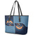 Western Yoke Leather Tote Bag Holy Family Christmas Cowboy Style - Wonder Print Shop