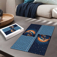 Western Yoke Puzzle Holy Family Christmas Cowboy Style - Wonder Print Shop