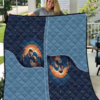 Western Yoke Quilt Holy Family Christmas Cowboy Style - Wonder Print Shop