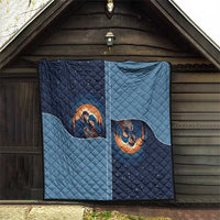 Western Yoke Quilt Holy Family Christmas Cowboy Style - Wonder Print Shop