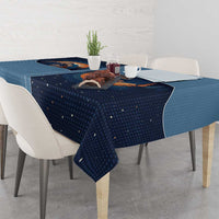 Western Yoke Tablecloth Holy Family Christmas Cowboy Style - Wonder Print Shop