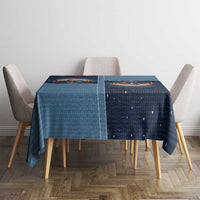 Western Yoke Tablecloth Holy Family Christmas Cowboy Style - Wonder Print Shop