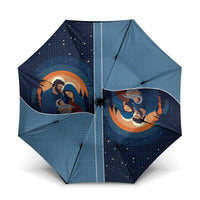 Western Yoke Umbrella Holy Family Christmas Cowboy Style - Wonder Print Shop