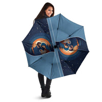 Western Yoke Umbrella Holy Family Christmas Cowboy Style - Wonder Print Shop