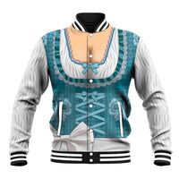 Oktoberfest Baseball Jacket Dirndl Retro Style - Wonder Print Shop