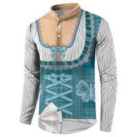 Oktoberfest Button Sweatshirt Dirndl Retro Style - Wonder Print Shop