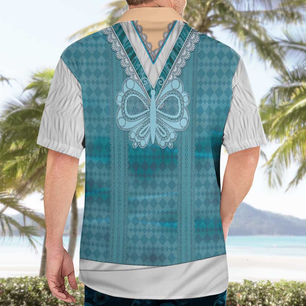 Oktoberfest Hawaiian Shirt Dirndl Retro Style - Wonder Print Shop