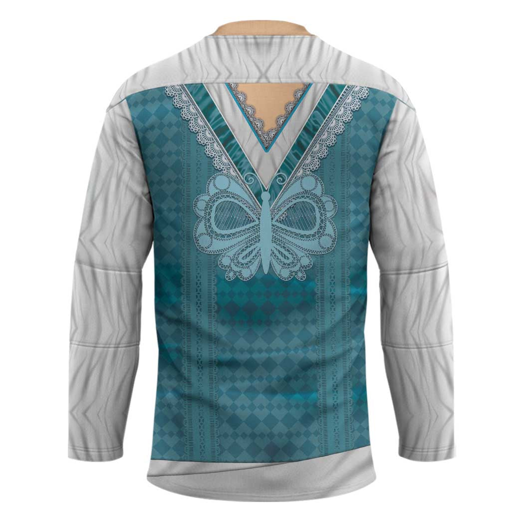 Oktoberfest Hockey Jersey Dirndl Retro Style - Wonder Print Shop