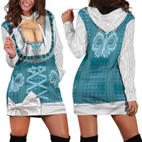 Oktoberfest Hoodie Dress Dirndl Retro Style - Wonder Print Shop