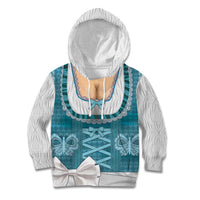 Oktoberfest Kid Hoodie Dirndl Retro Style - Wonder Print Shop