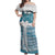 Oktoberfest Off Shoulder Maxi Dress Dirndl Retro Style - Wonder Print Shop