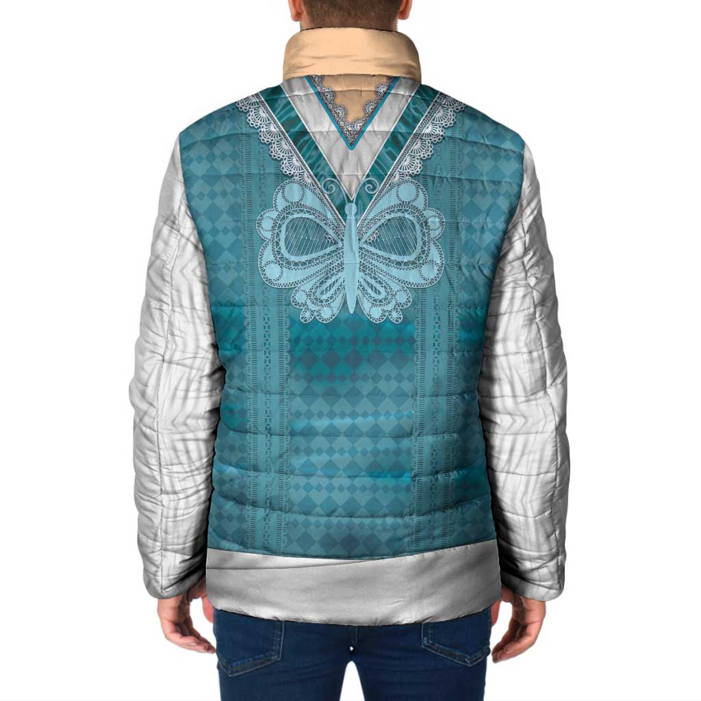 Oktoberfest Padded Jacket Dirndl Retro Style - Wonder Print Shop